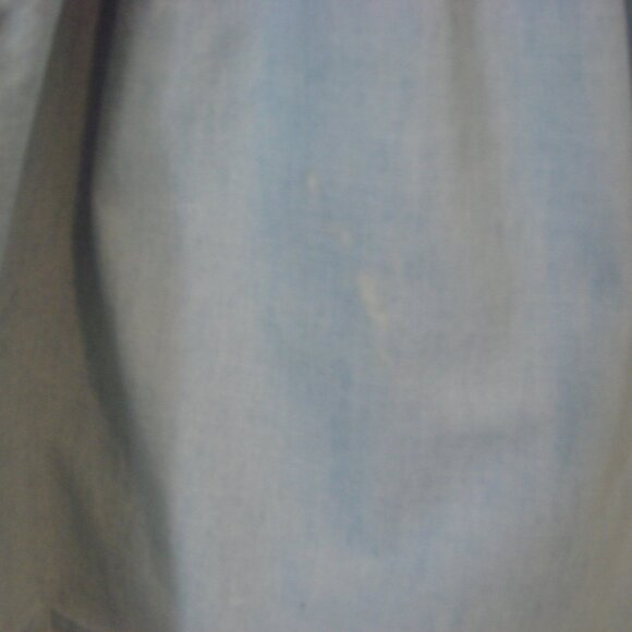 Polo Ralph Lauren Girls Chambray Denim Dress Pony Sleeveless Collar Cotton Siz 6 - Picture 10 of 14